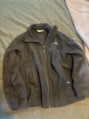 Columbia Charcoal Kids Full-Zip Fleece Jacket